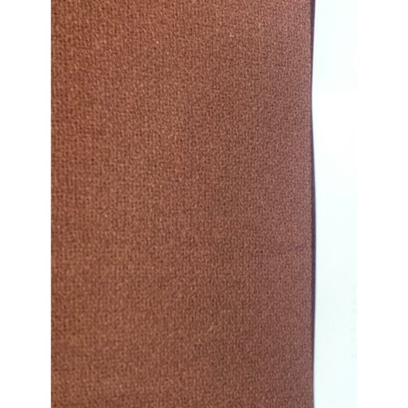 Vintage Dark Brown Wool Fabric 1/2 Yard 44" Wide Rug Hooking - Picture 4 of 6